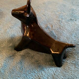 Vintage ceramic bull