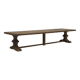 Solid oak monastery table - length 400 cm