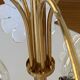Murano glass flower chandelier, 1970s