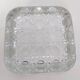 Cendrier diamond  en verre