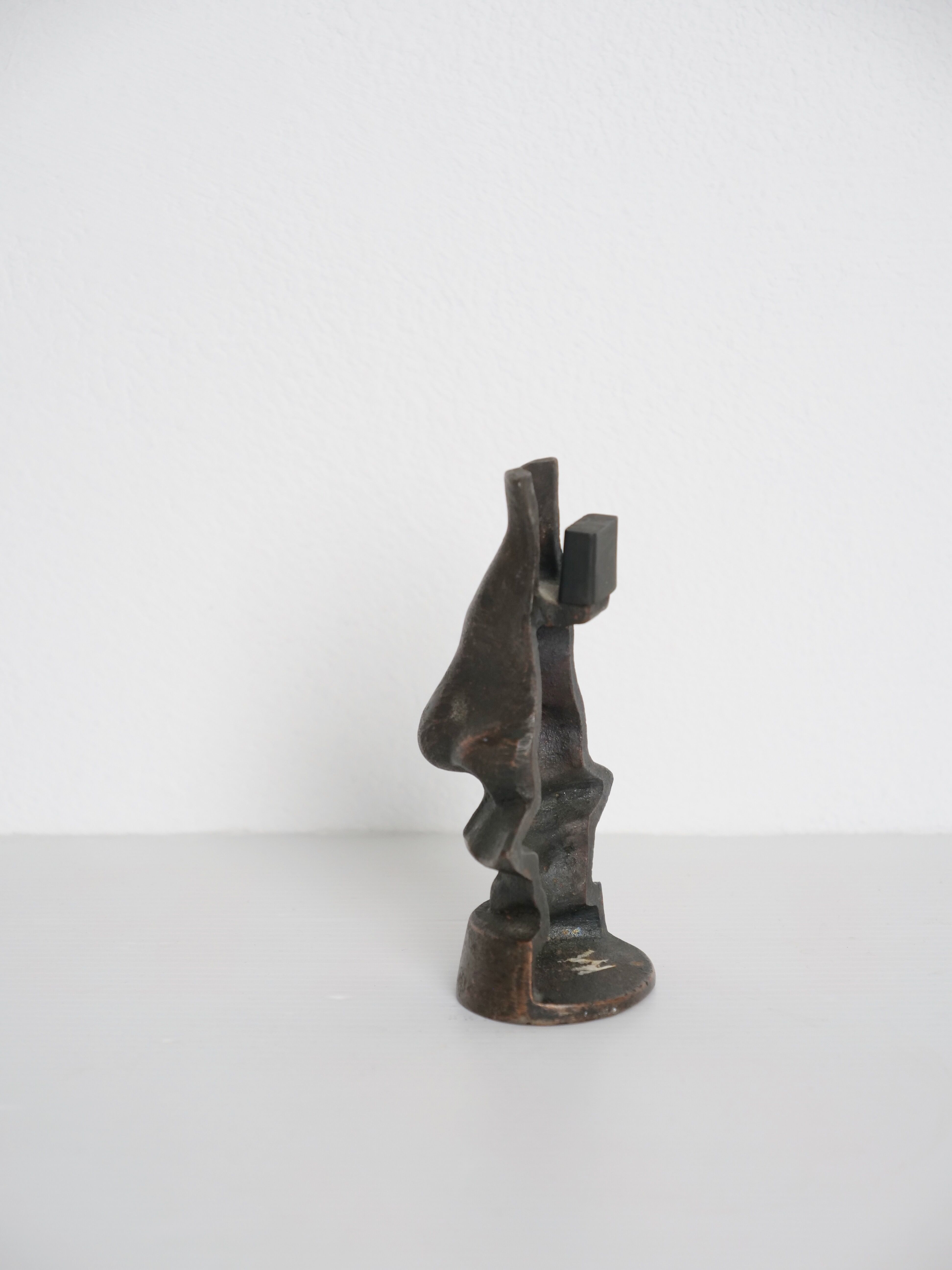 bronze nose sculpture Salvator Dali style