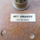 Vintage rattan and canning chandelier