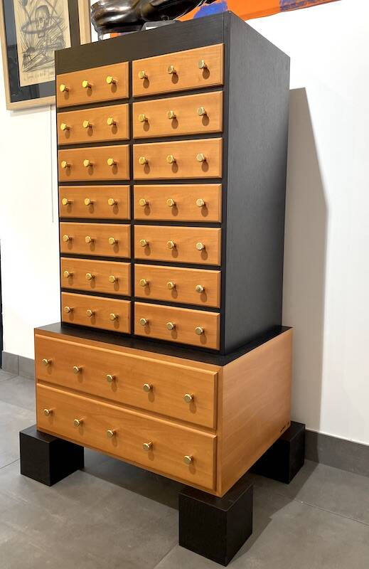 Ettore Sottsass Commode For Zanotta Edizioni - Mombasa Model