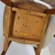 Suite de 6 chaises vintage 1950