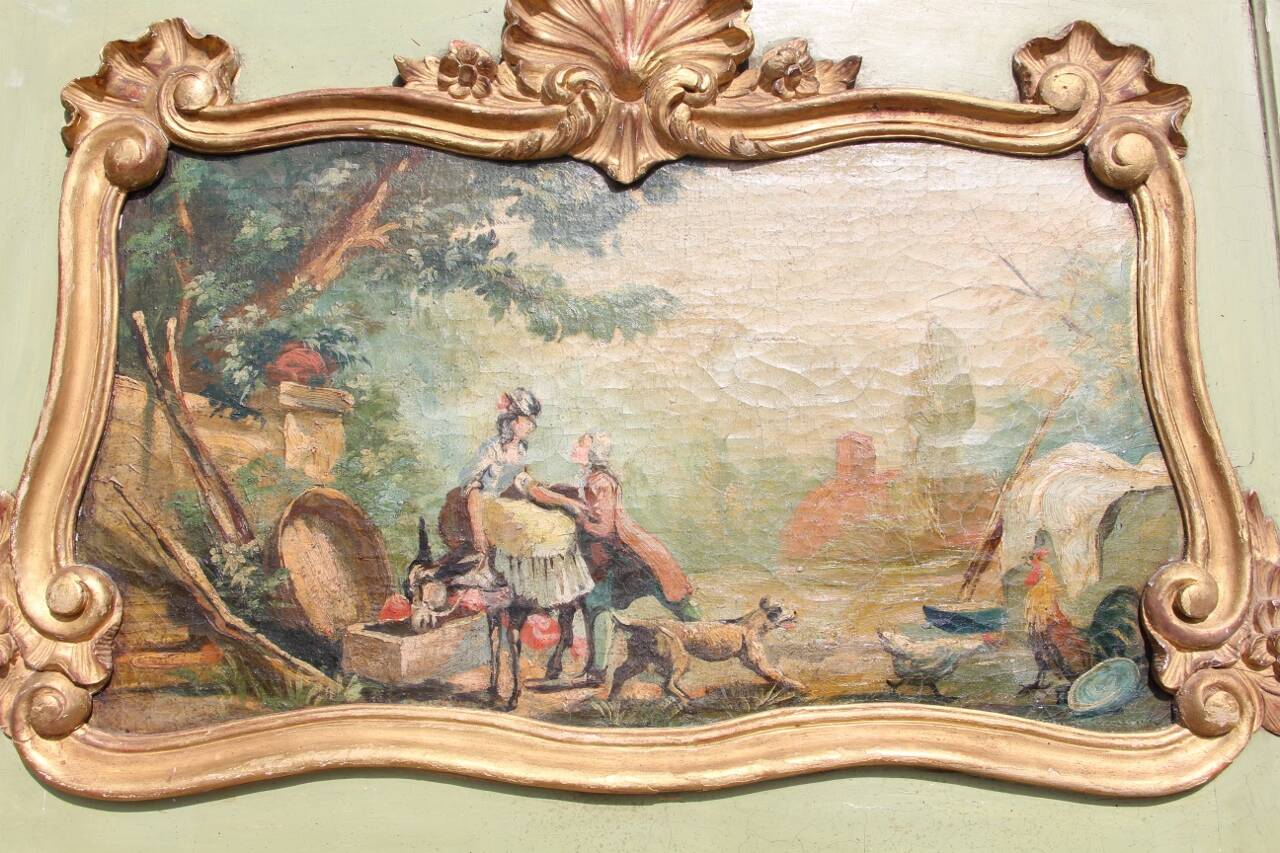 grand trumeau Louis XV Regency style