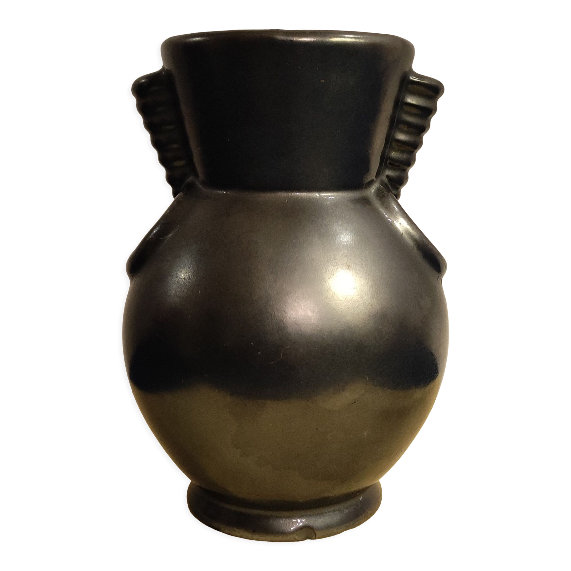 Saint Clement ceramic vase by Blanche Letalle