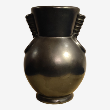 Saint Clement ceramic vase by Blanche Letalle