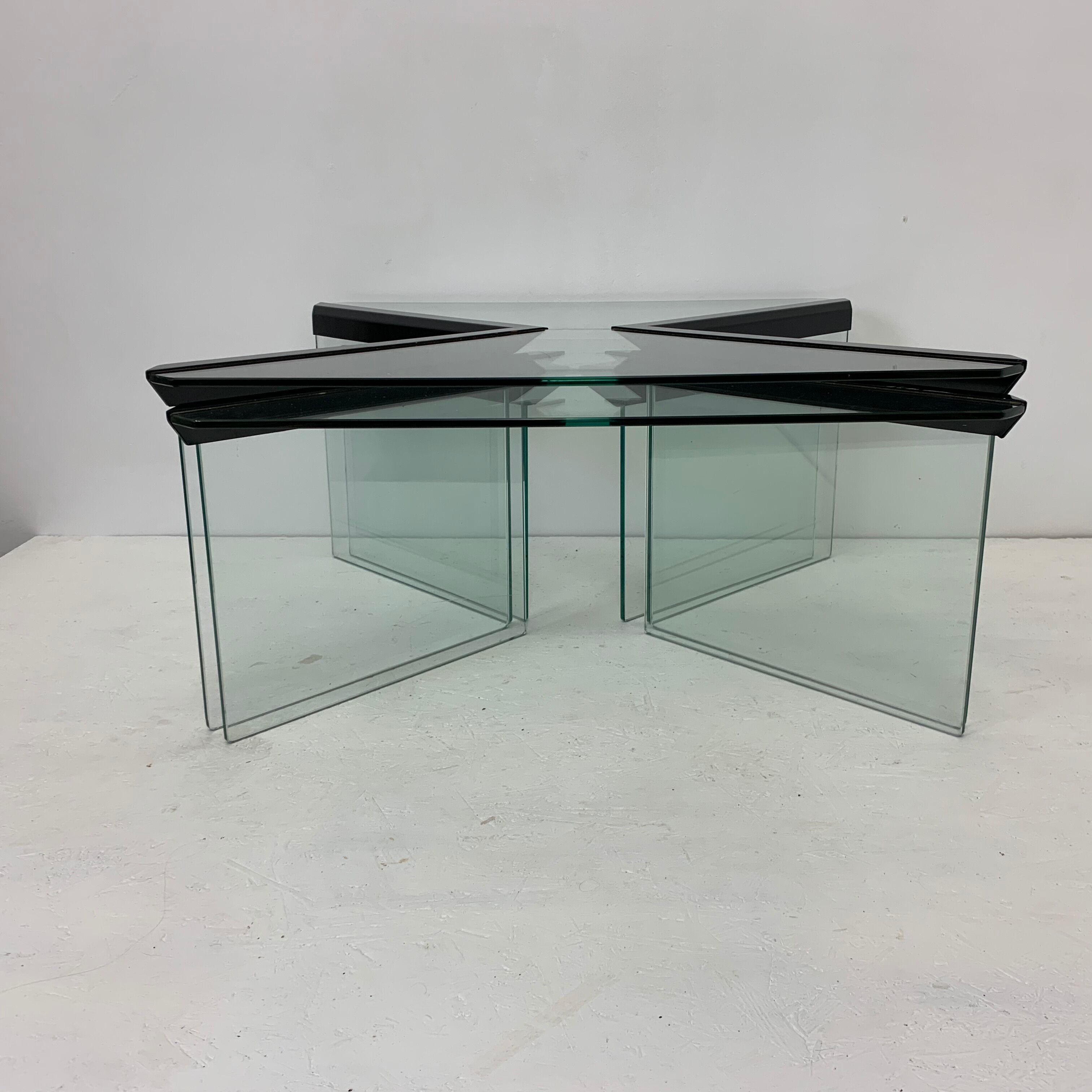 Italian nesting tables from Galotti & Radice, 1980s