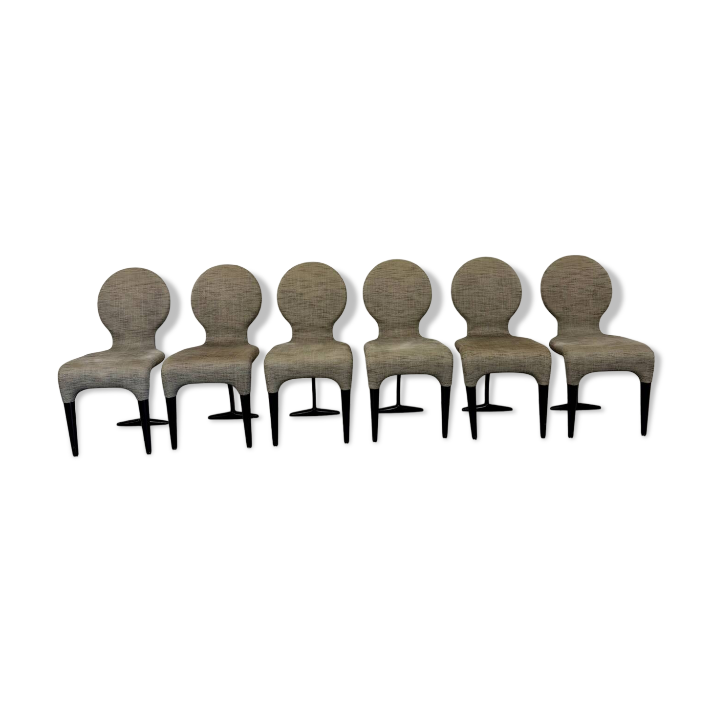 Lot de 6 chaises modèle Fido design Antonio Citterio pour Moroso an 90