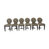 Lot de 6 chaises modèle Fido design Antonio Citterio pour Moroso an 90