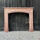 Louis XIV Style Fireplace In Purplish Brocatelle Marble Circa 1880