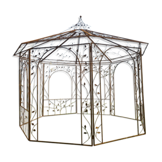 Wrought iron gazebo