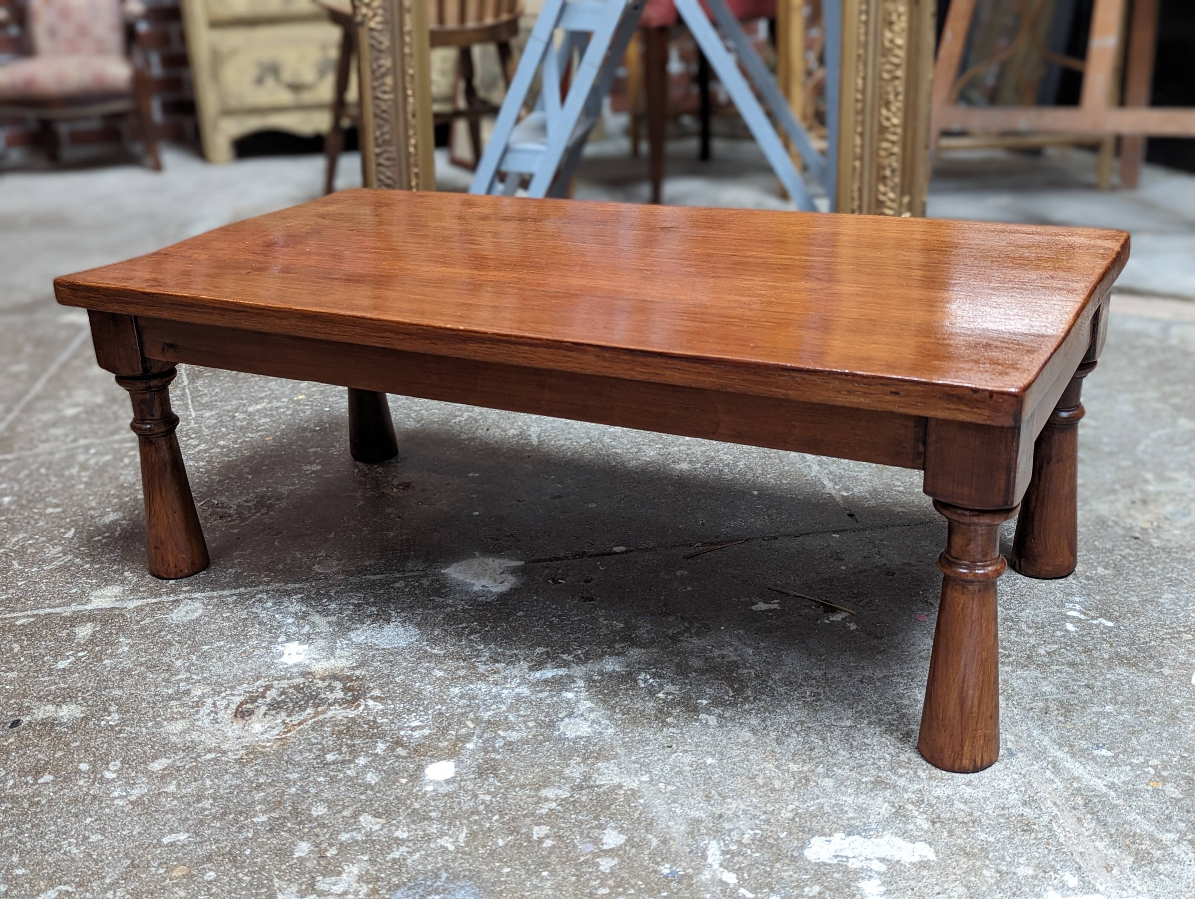 Oak coffee table