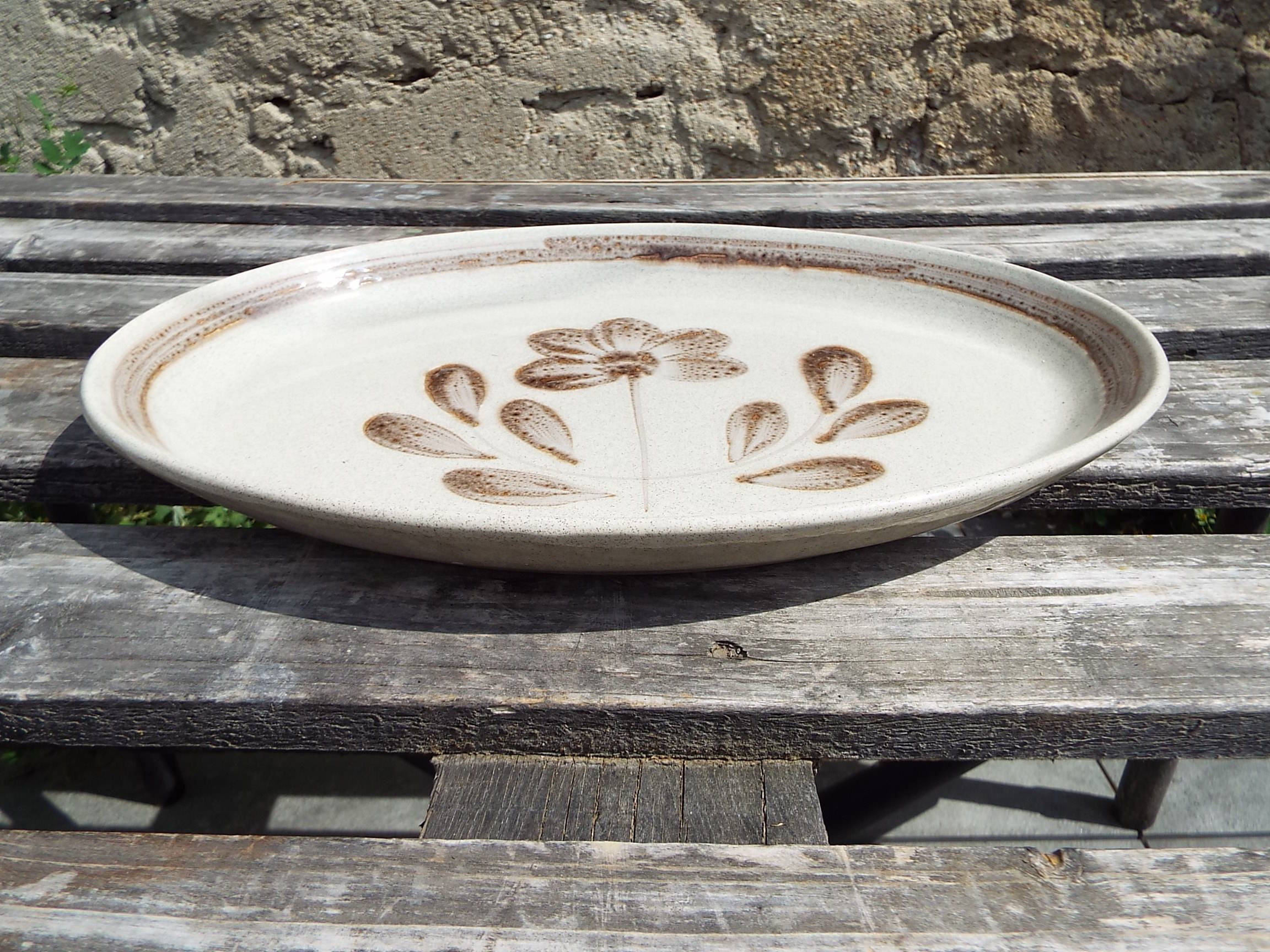 Oval dish Sarreguemines model Jocelyne