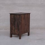 Antique Primitive Wooden Side Cabinet or Console