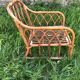 Vintage 60s/70s rattan bamboo armchair
