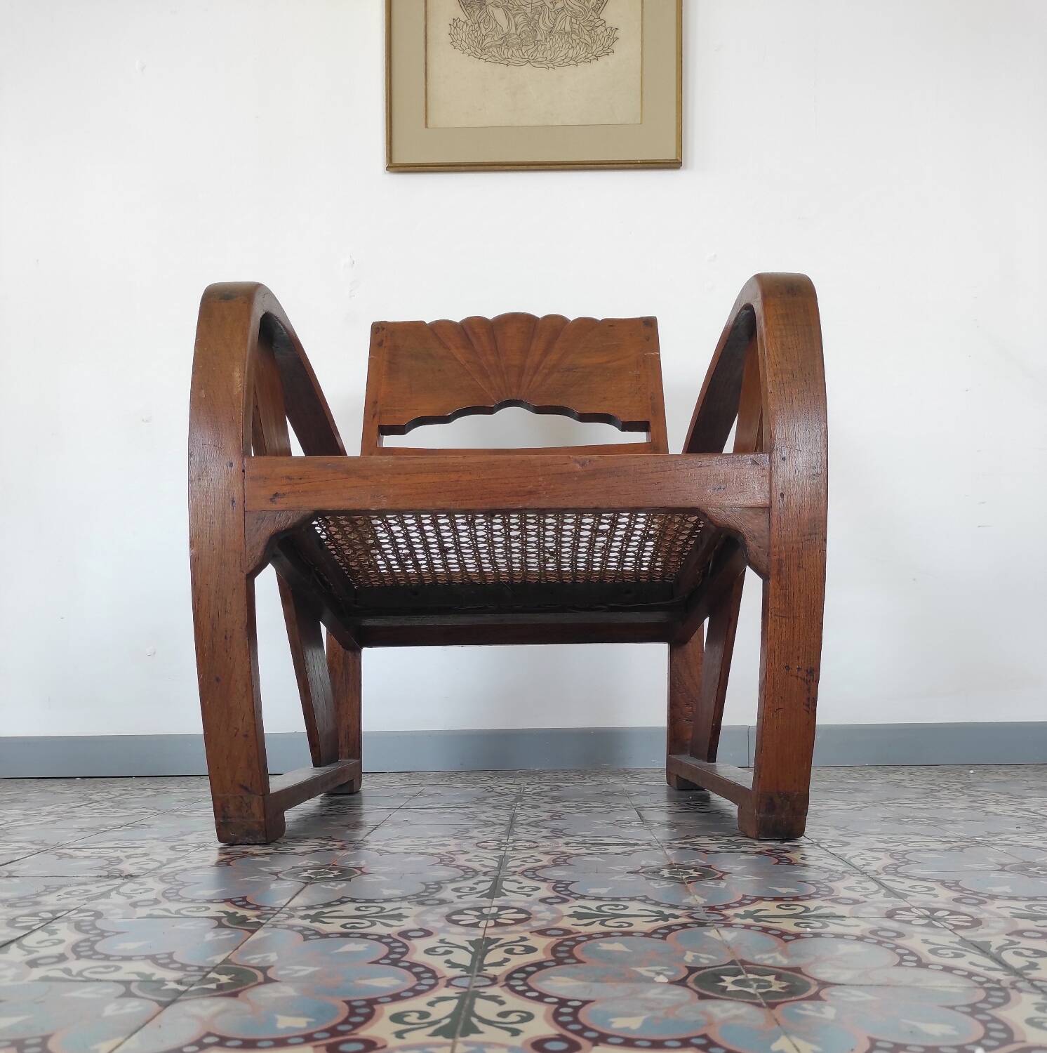 Burmese teak garden furniture