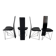 Set of 4 Concorde Dining Chairs by Torstein Flatøy For Bahus, 1980s