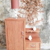 Vintage asymmetrical wardrobe