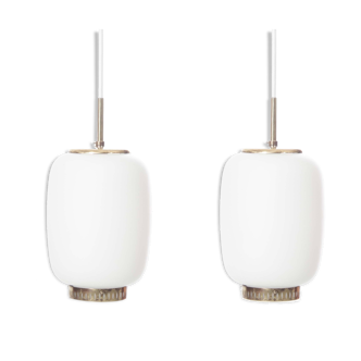 Pair of Scandinavian opal suspension model Mandalay P715