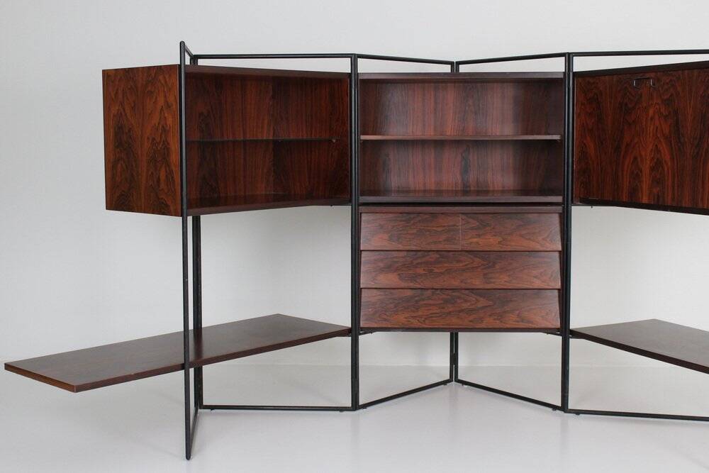Adjustable wall unit by Taichiro Nakai for La Permanente Mobili, 1953