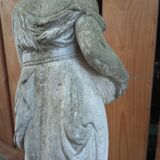 Reconstructed stone garden statue