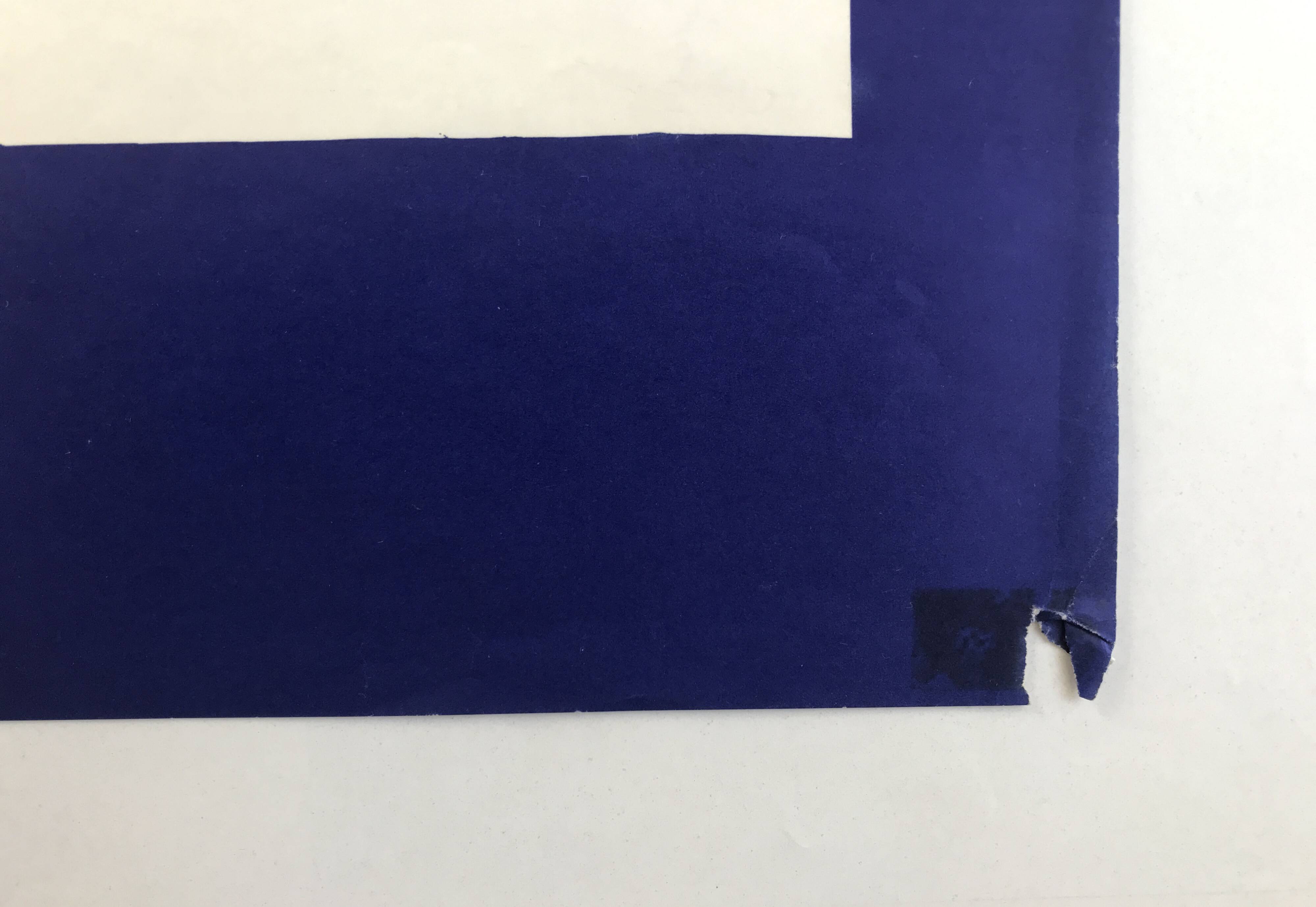 Henry roulet, galerie daniel keel, 1961. original exhibition poster in zürich.