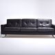 3-seater leather sofa 1960