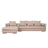 Canapé d’angle kopenhaga beige, design scandinave