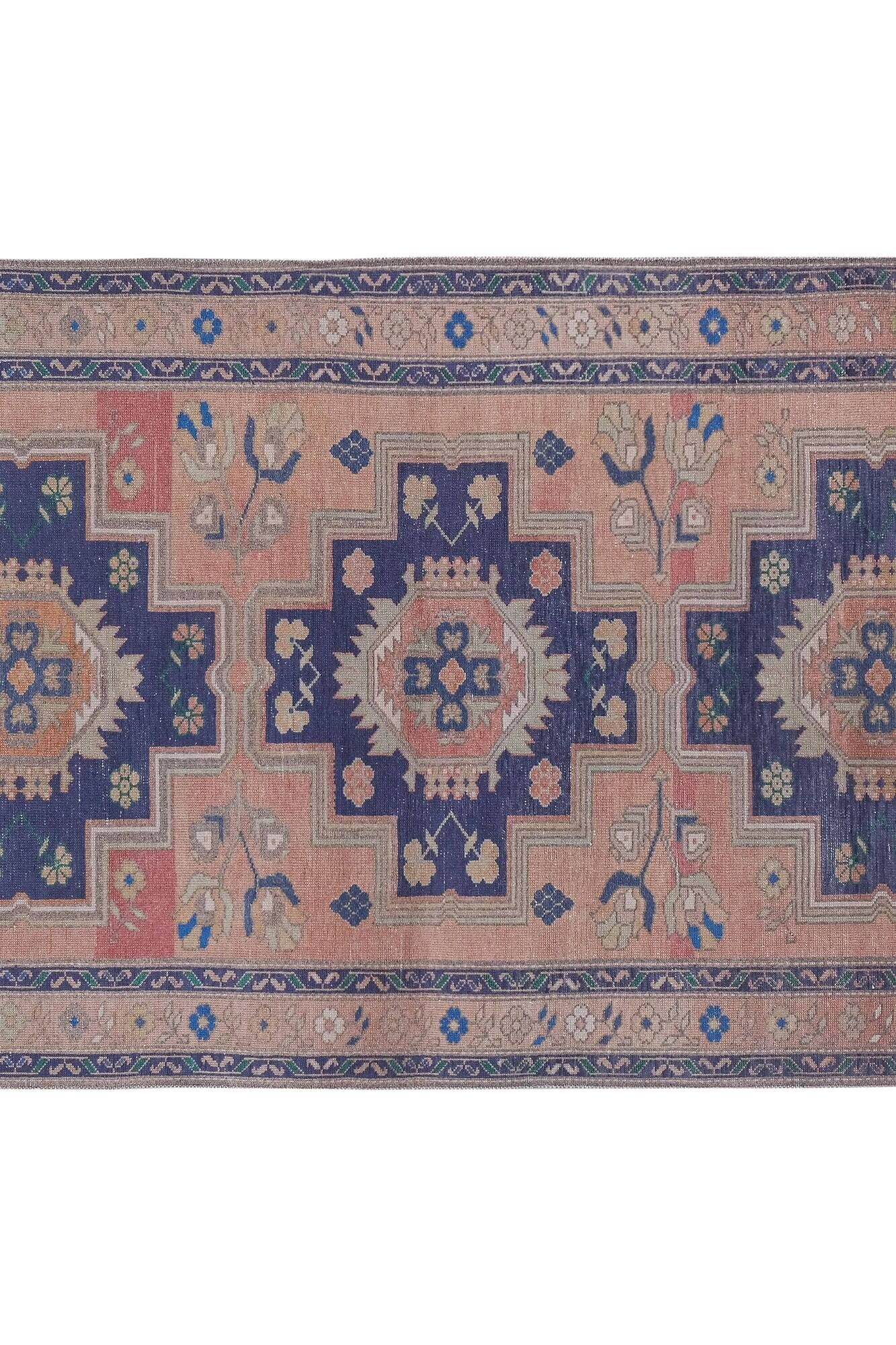Tapis turc vintage fait main