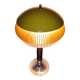 Vintage tulip foot lamp 1980