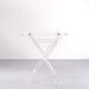 Lucite tray table, france, 1970s
