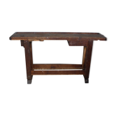 Établi de menuisier en bois