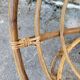 Paire de fauteuils en rotin  ou loveuses années 70