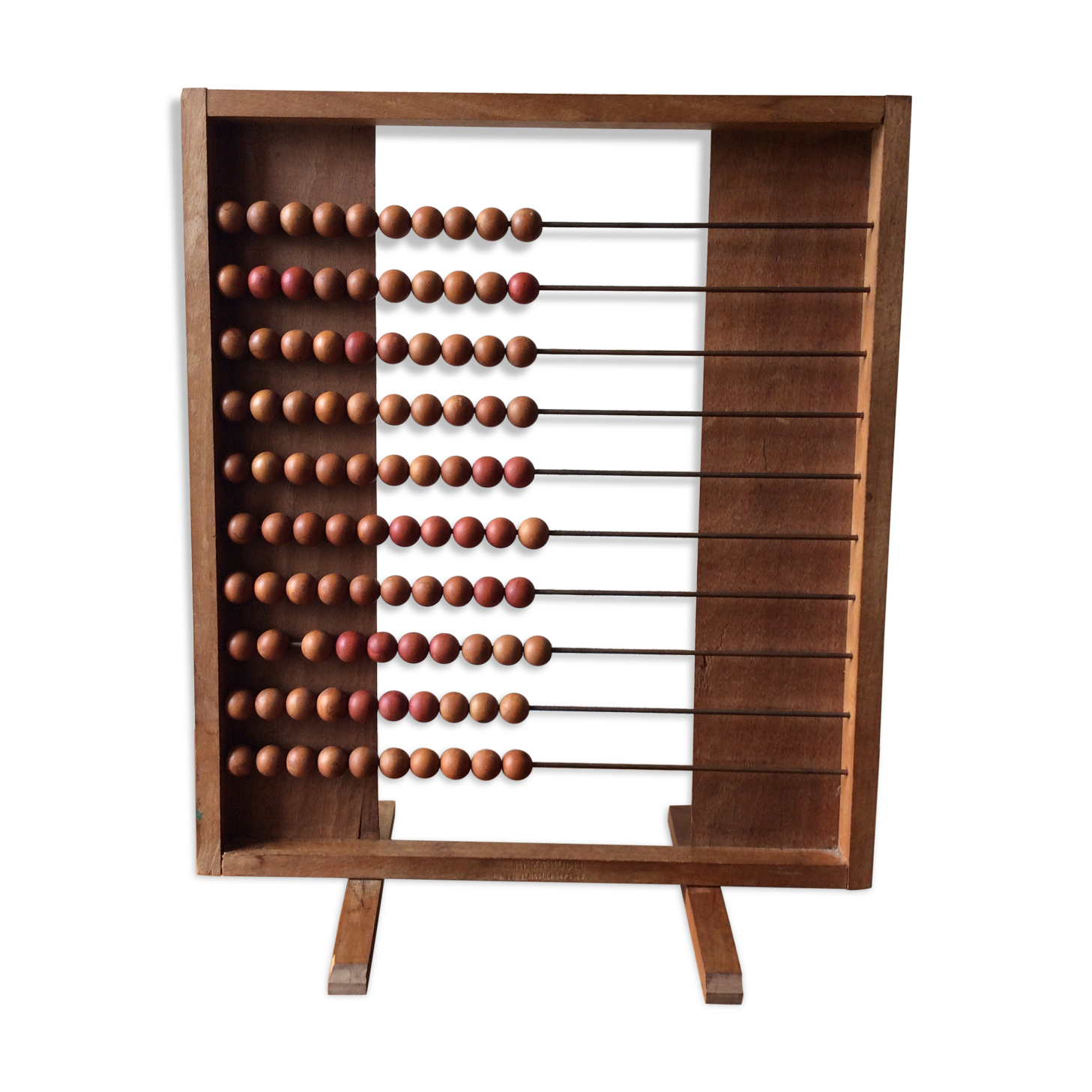 Former abacus wooden
