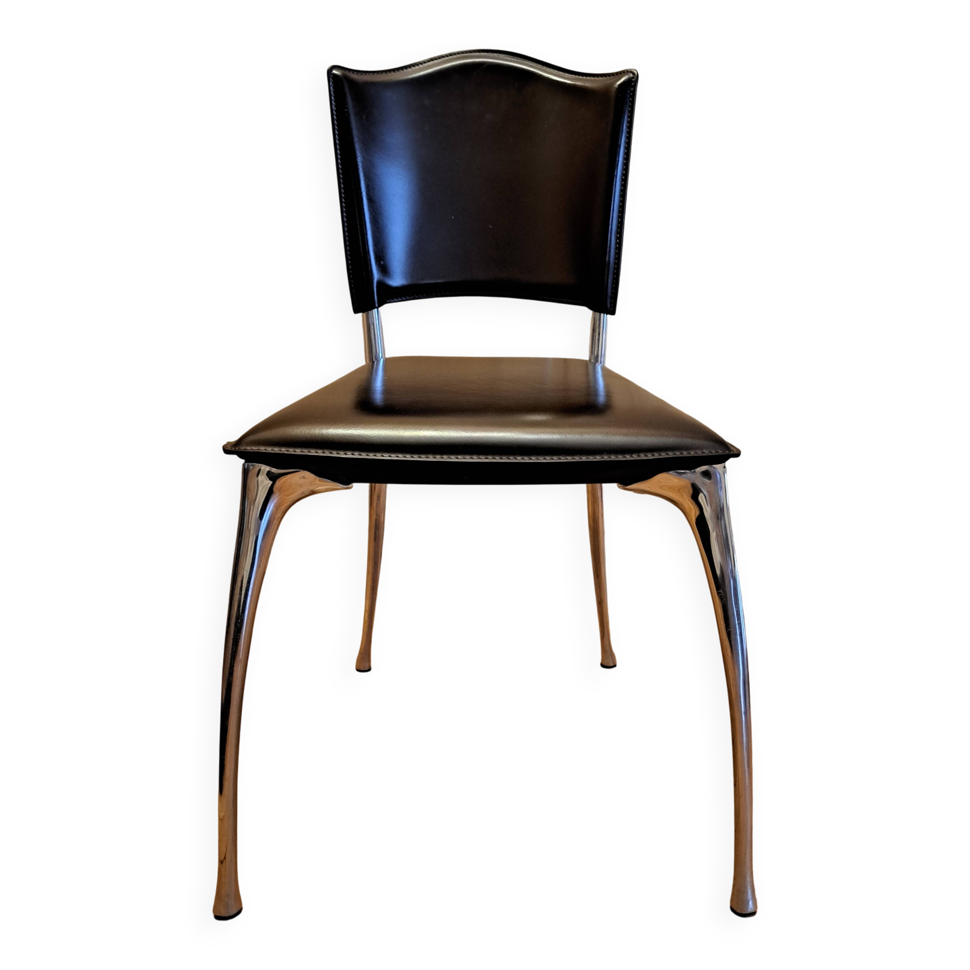 8 Bernard Dequet chairs by Protis
