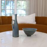 Collection of ceramic vases by Carl Harry Stålhane Rörstrand Sweden, 1950