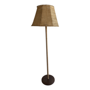 lampadaire base en teck
