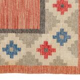 Scandinavian mid-century rug, signed 200 x 132 cm