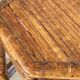 Table basse en bambou vintage