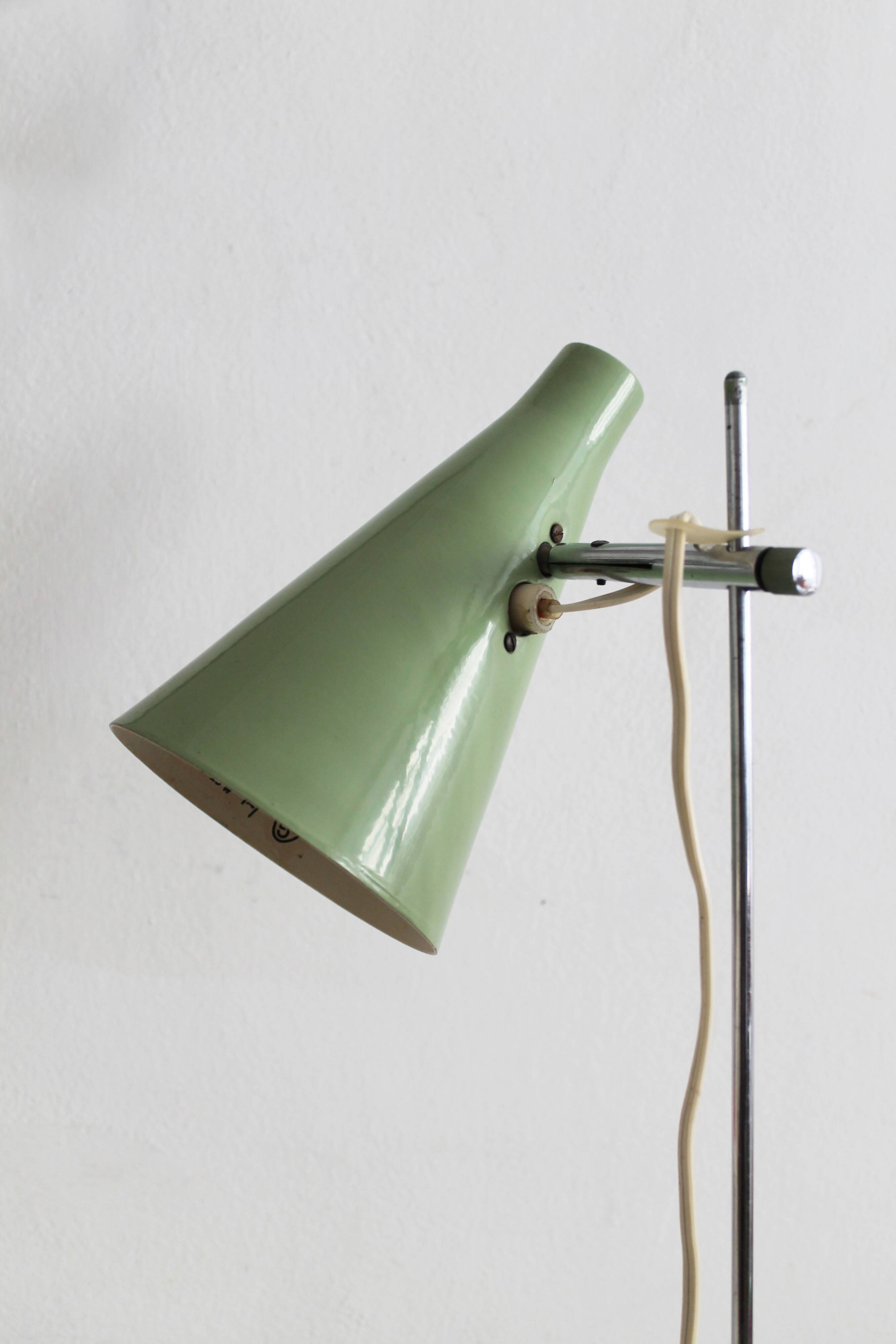 Lampe de table moderne du milieu du siècle des années 1960 par Josef Hurka pour Lidokov