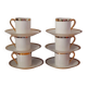 Porcelain coffee cups