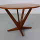 Søren Georg Jensen  Teak Round Coffee Table for Kubus, 1960 Denmark