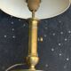 Table lamp, base old copper cellar rat candle holder