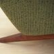 Green armchair, Danish design, 1970s, manufactured by Horsens Møbelfabrik