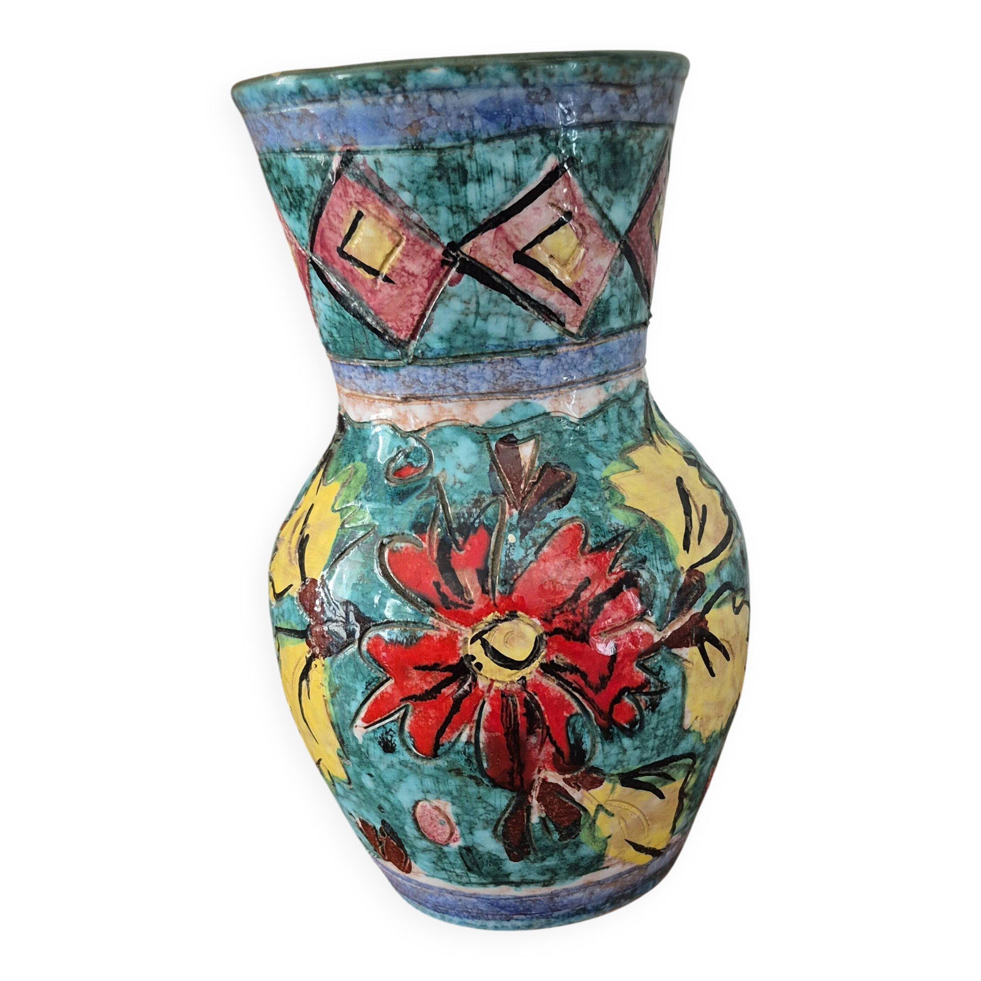 Vintage Italian Fanciullacci vase 60's