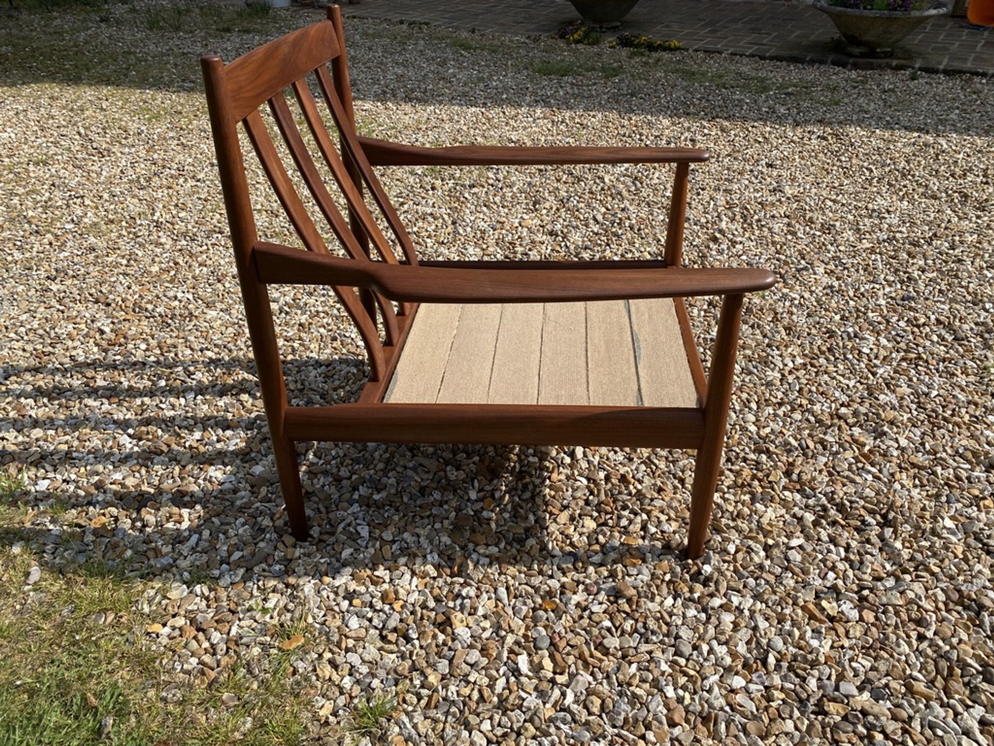 Paire de fauteuils scandinave en teck