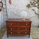 Commode Louis XVI en noyer