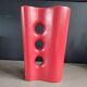 Vase en céramique rouge mat, 1960