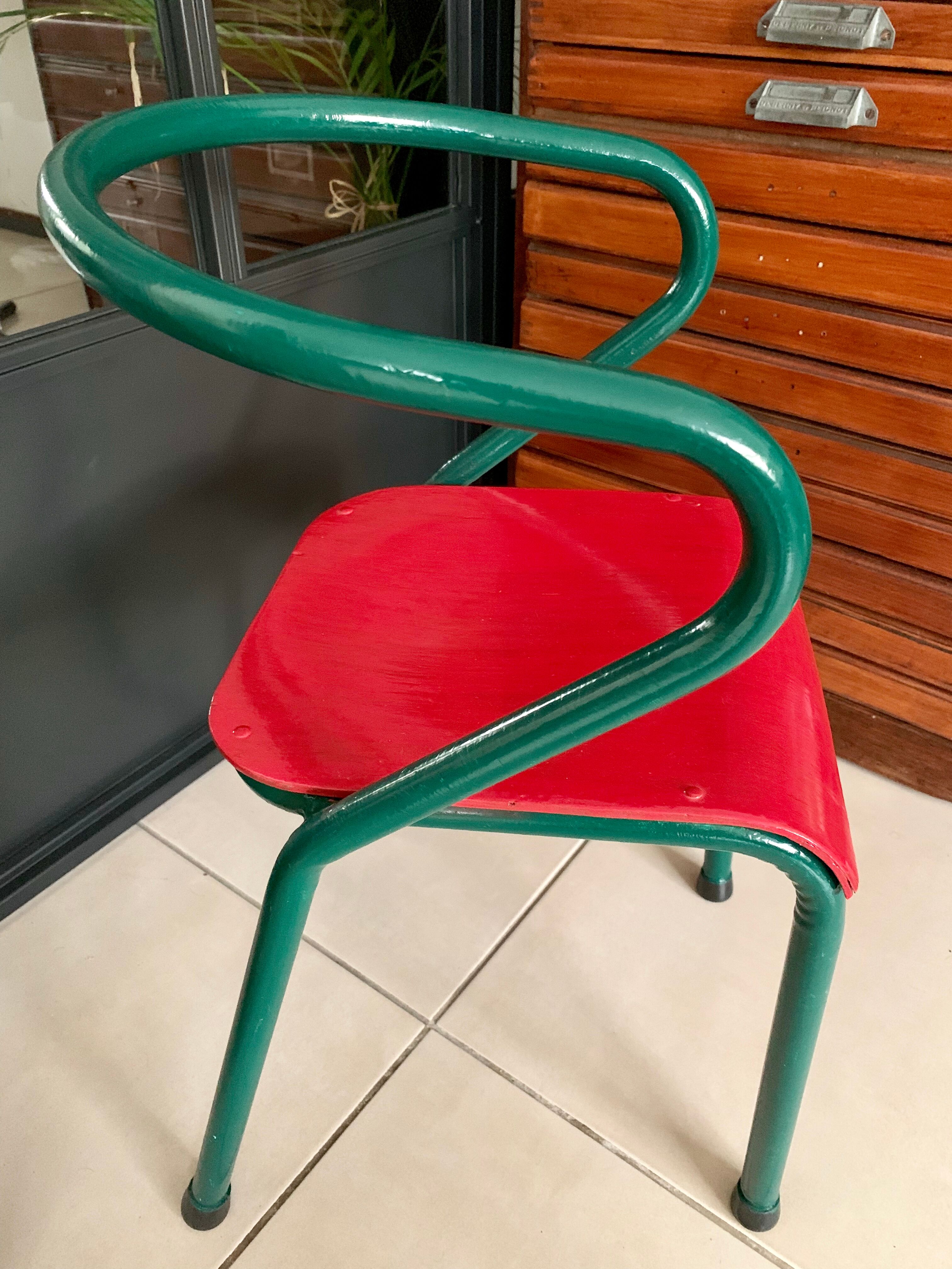 Vintage school chair